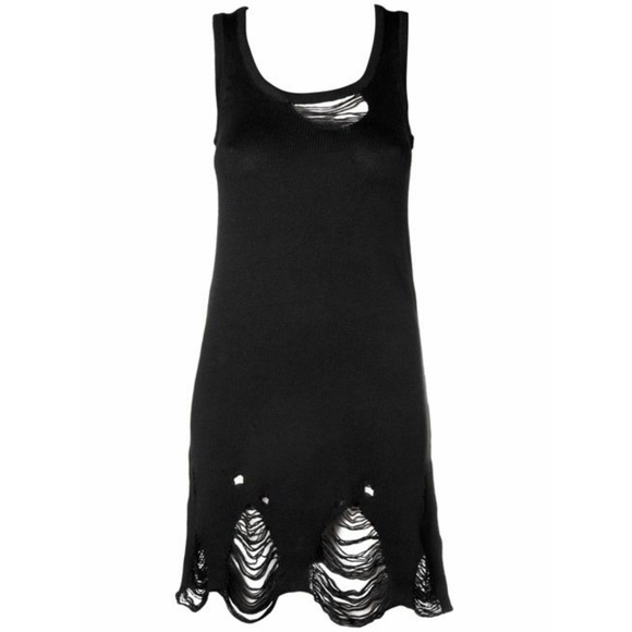 Disturbia Dresses & Skirts - NWOT Disturbia Destroyed Sweater Vest Dress